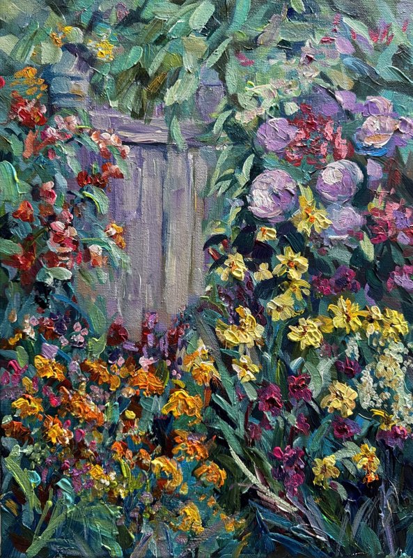 The Blooming Shade 1 Acrylic 12X16